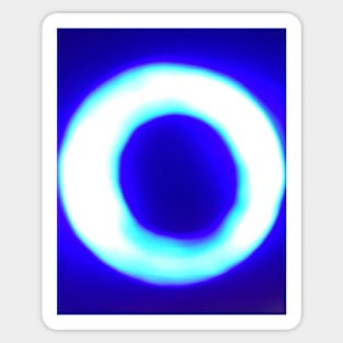 Zeros (Blue Rings) Sticker